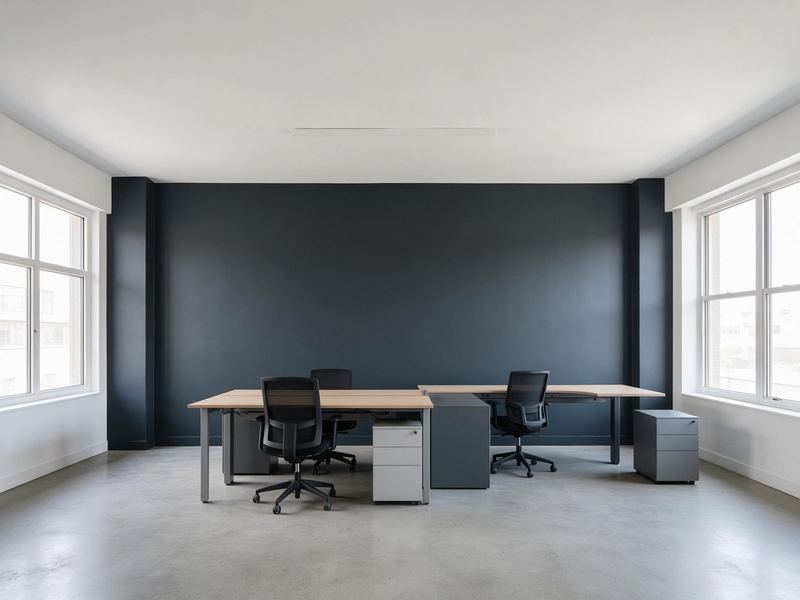 Studio office — commercial painting project